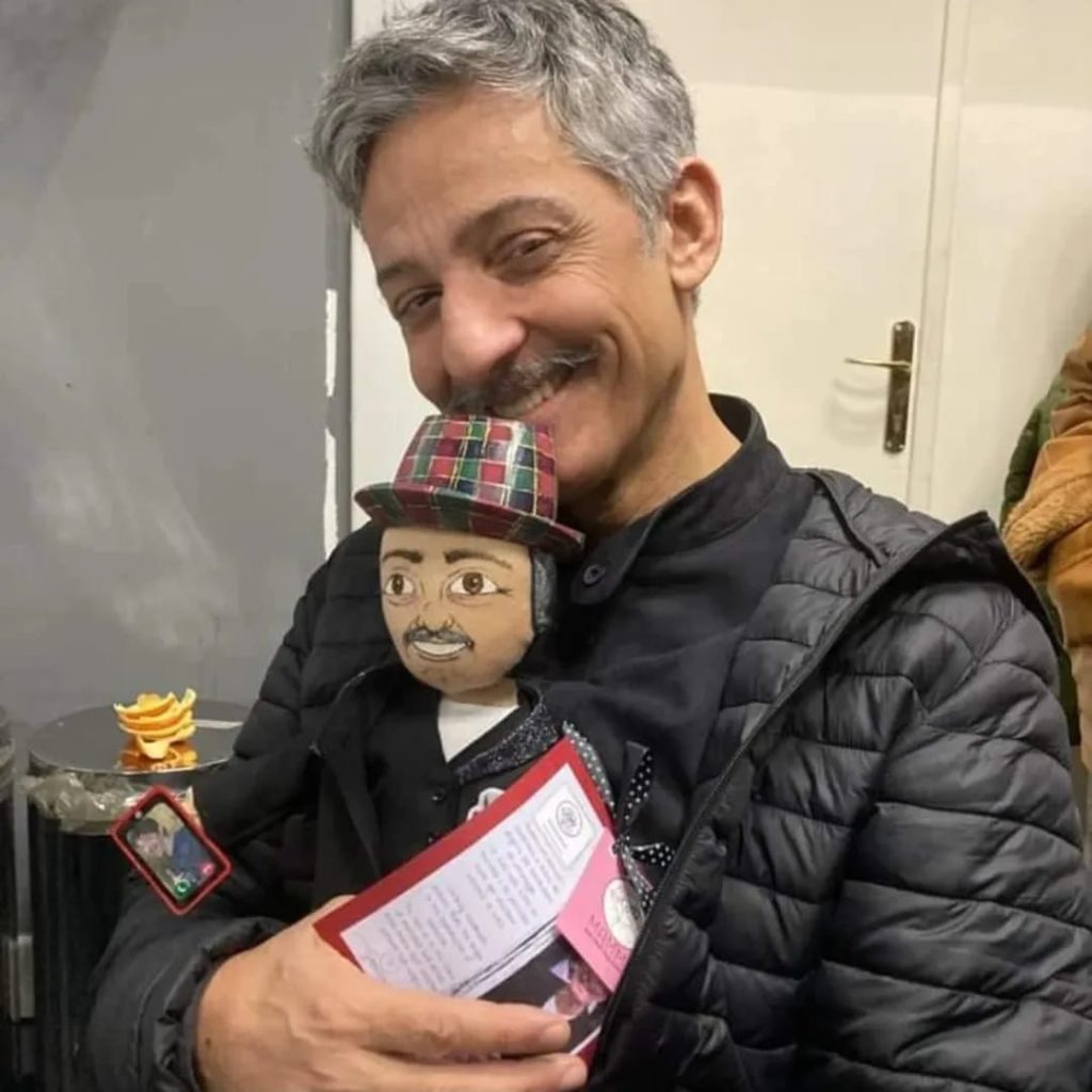 pupazzi personalizzati di Fiorello