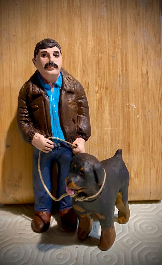 Uomo Con Cane 627x1024